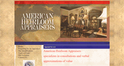 Desktop Screenshot of americanheirloomappraisers.com